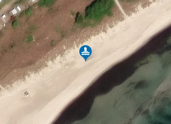 Satellite image of FKK-Badestrand