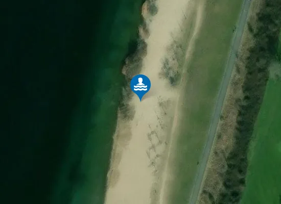 Satellite image of Oststrand