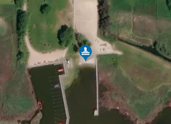 Satellite image of Kinderstrand