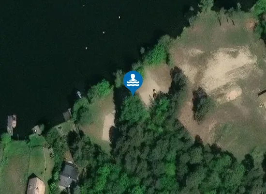Satellite image of Badestrand