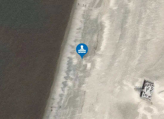 Satellite image of Badestelle Ording Nord/FKK