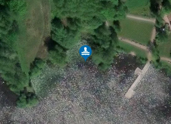 Satellite image of ZWISCHENAHNER MEER BADEST DREIBERGEN