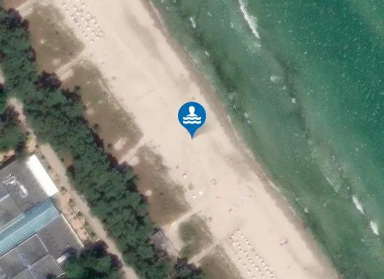 Satellite image of Familienstrand