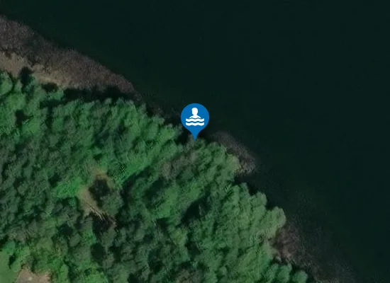 Satellite image of Badestelle
