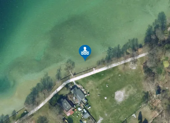 Satellite image of Badestrand