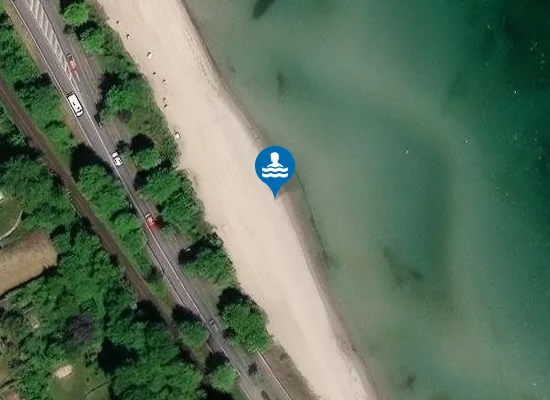 Satellite image of Hundestrand