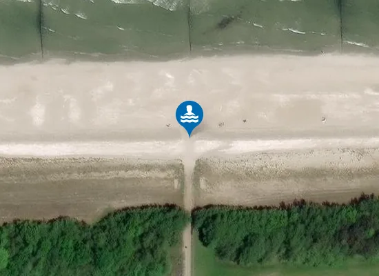 Satellite image of FKK
