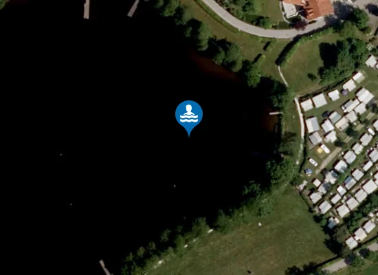 Satellite view of HOLZÖSTERSEE, FRANKING