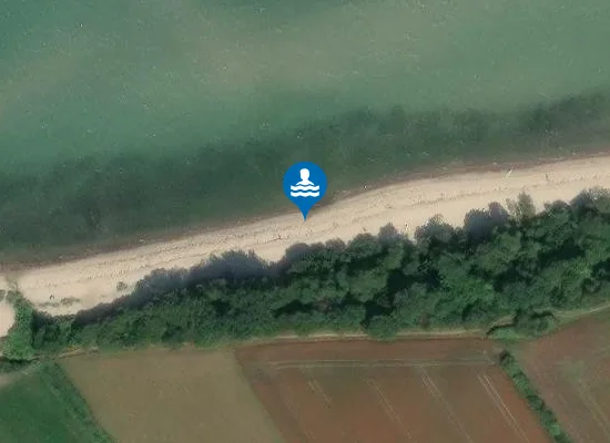 Satellite image of Hundestrand