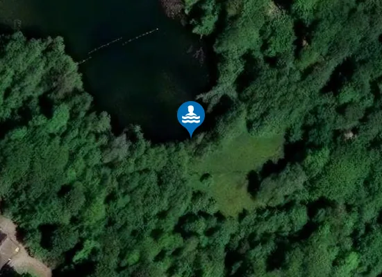 Satellite image of Badestelle Waldbad