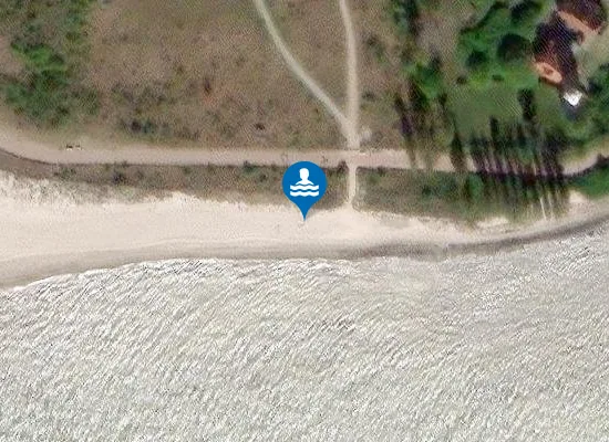 Satellite image of Surf- und Kitestrand