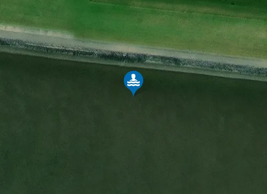 Satellite image of Badedeich Dagebüll FKK-Strand