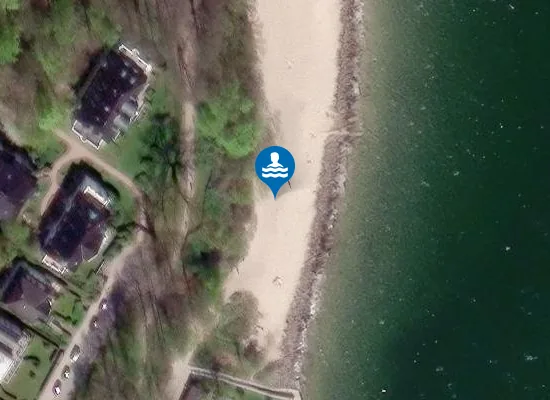 Satellite image of Hundestrand