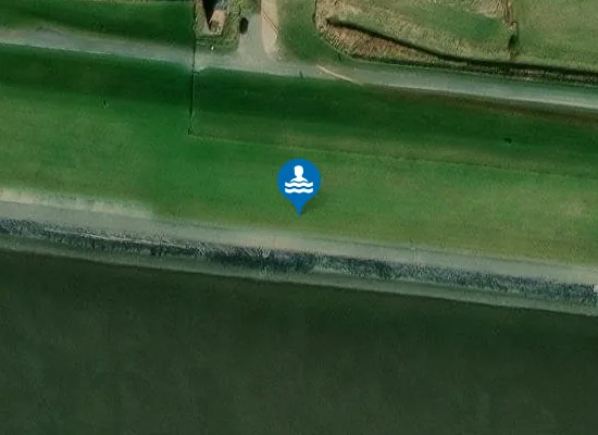 Satellite image of Badedeich Dagebüll FKK-Strand