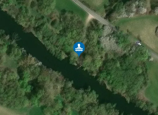 Satellite image of Bootseinstieg Ebensfeld km 412,2