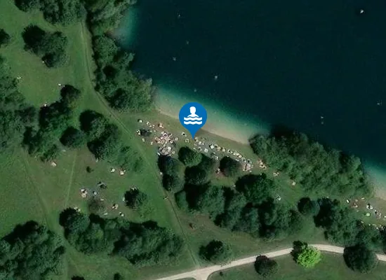 Satellite image of FKK