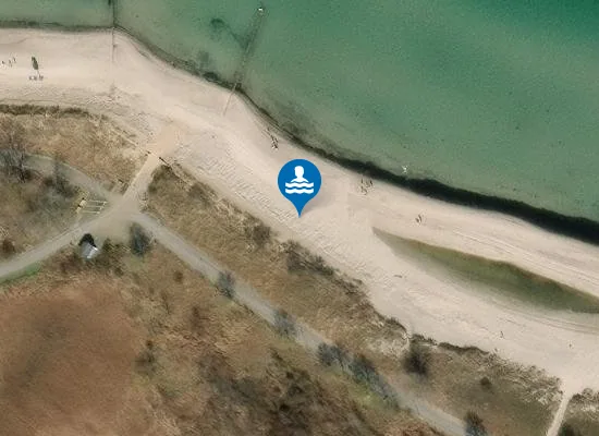 Satellite image of Hundestrand