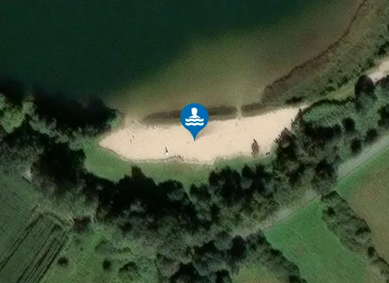 Satellite image of Badestrand