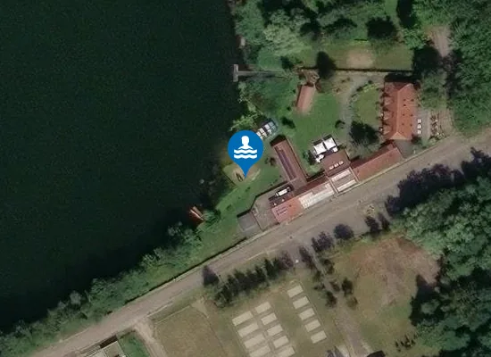 Satellite image of Badestelle Haus Katharinensee