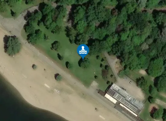 Satellite image of Strandbad