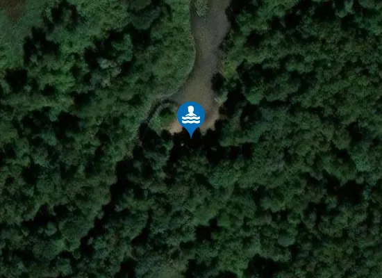 Satellite image of Hundestrand