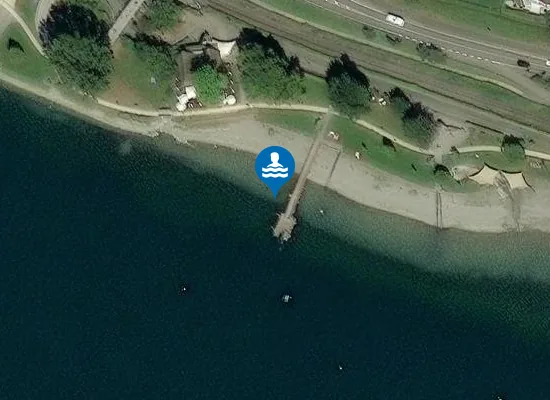 Satellite image of Strandbad Sipplingen