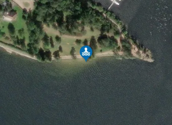 Satellite image of Strand Amalienruhe