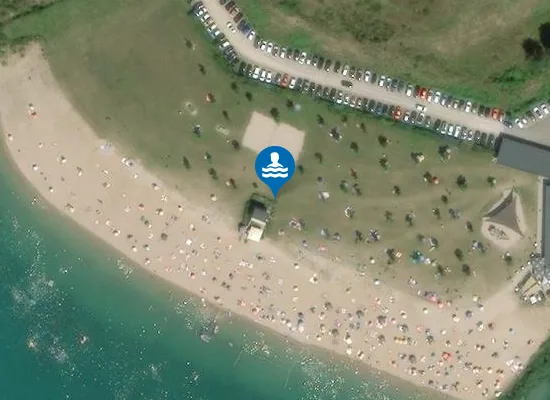 Satellite image of Strandbad Sandweier