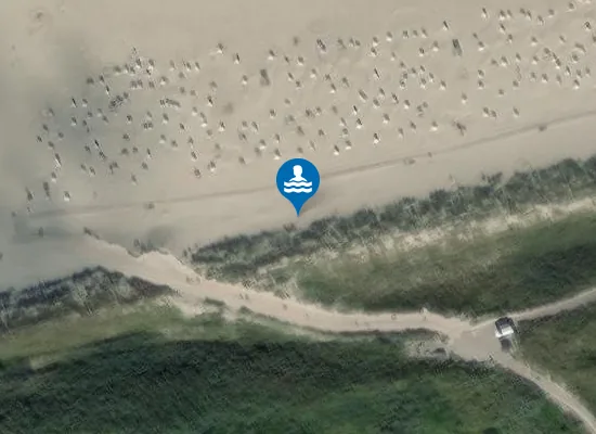 Satellite image of Hauptbadestrand