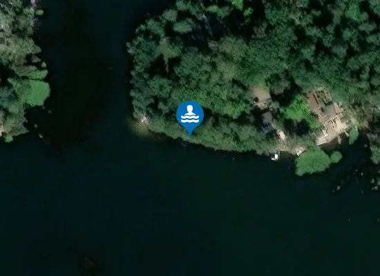 Satellite image of Armeestrand