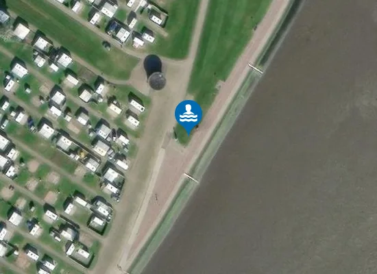 Satellite image of DLRG am Badestrand Schillig