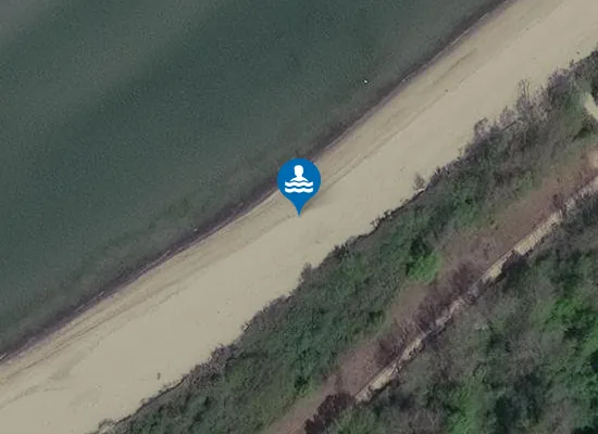 Satellite image of Hundestrand
