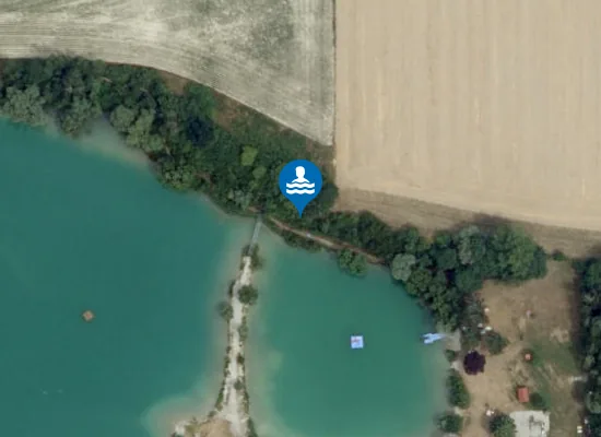 Satellite image of MINING BADESEE