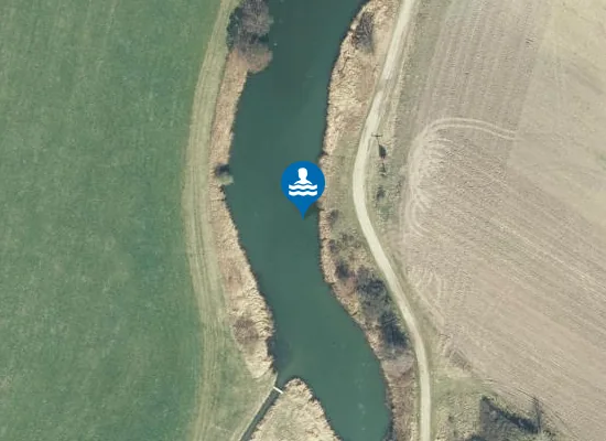 Satellite image of SUMTER SEE BADESTELLE HAAR