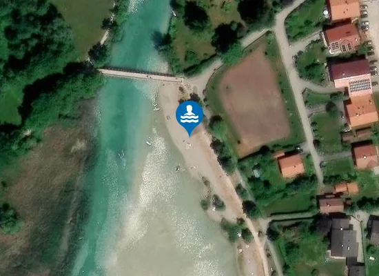 Satellite image of Hundestrand