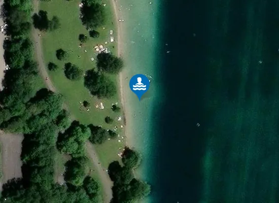 Satellite image of Erholungsgebiet Karlsfelder See