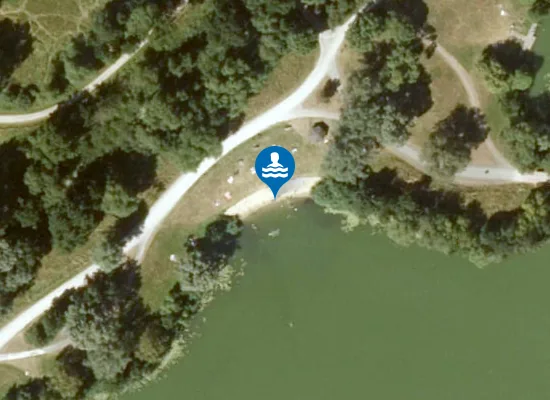Satellite image of Strand 6