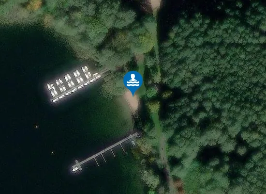 Satellite image of Badestrand Pian