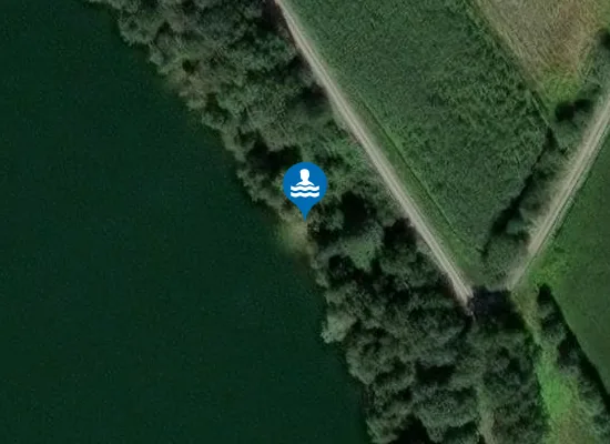 Satellite image of Surferstrand