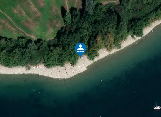 Satellite image of FKK-Strand