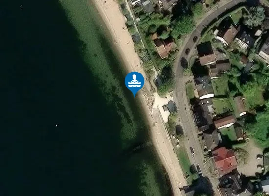 Satellite image of Schröderstrand