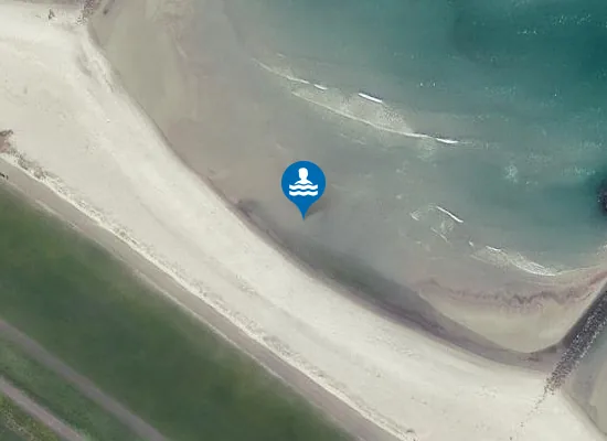 Satellite image of Hundestrand Brasilien