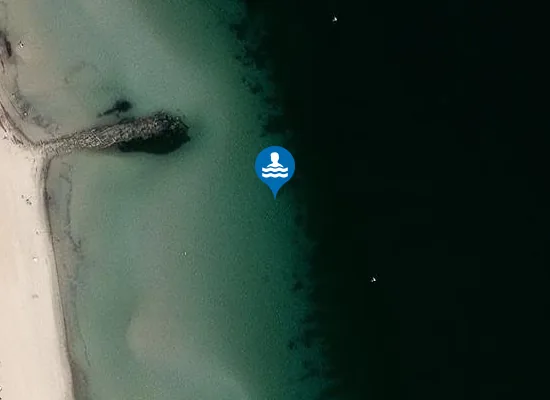 Satellite image of Kurstrand