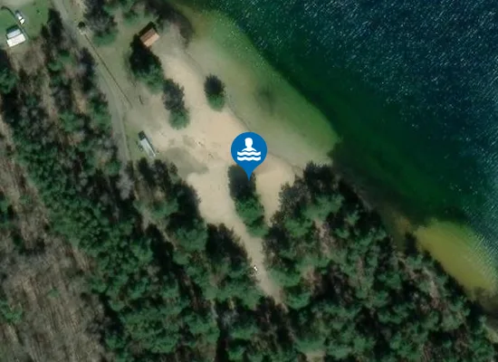 Satellite image of FKK-Strand Halbendorfer See