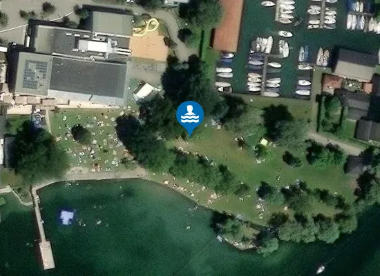 Satellite image of Strandbad Starnberg