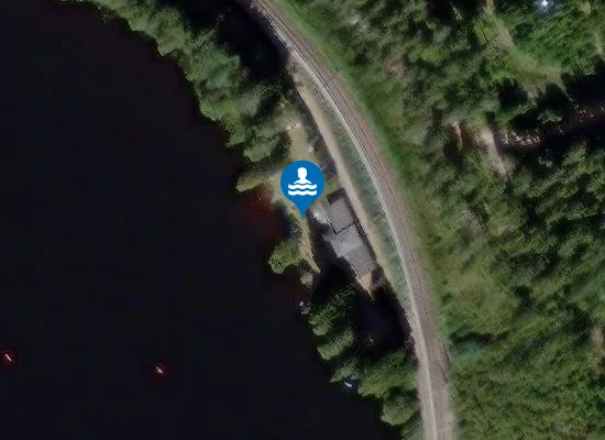 Satellite image of Strandbad Windgfällweiher