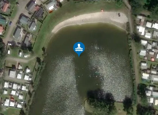 Satellite image of BADESEE CAMPINGPLATZ DELGER NORDLOH