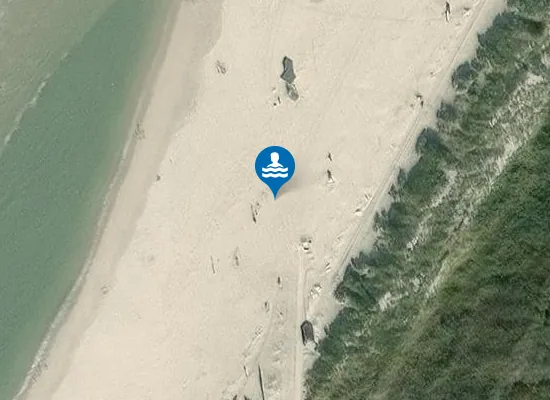 Satellite image of Strandabschnitt B