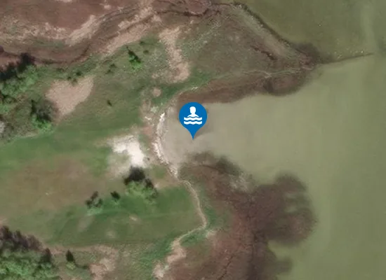 Satellite image of Strand Klausdorf
