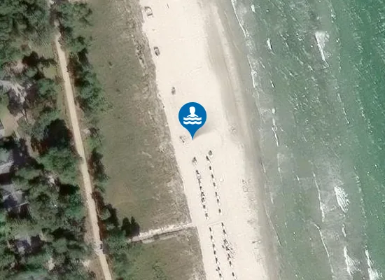 Satellite image of Strandkörbe